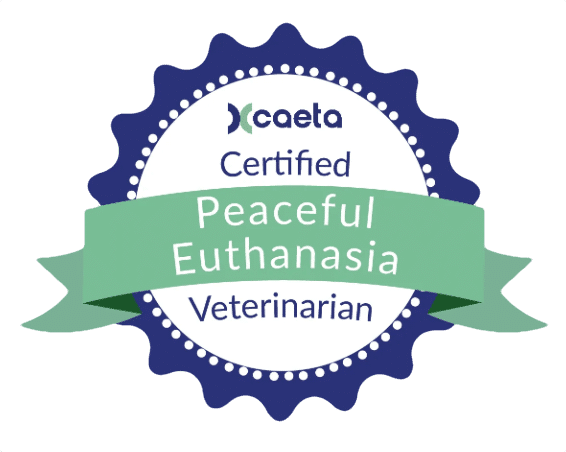 Peaceful Euthanasia Veterinarian badge